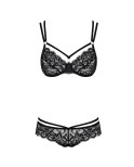 OBSESSIVE - 860 SET DUE PEZZI NERO L/XL