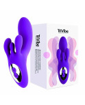 Vibratore Punto G Rave FeelzToys Clitoral & Labia Stimulation Viola