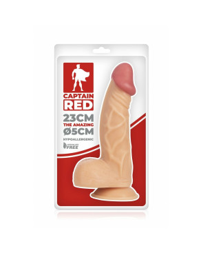 Dildo Realistico Captain Red 23 cm