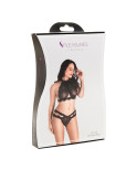 Set di Lingerie S Pleasures Nero (Taglia unica)