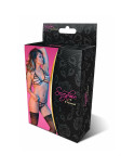 Set di Lingerie Exposed Nero (S/M)