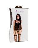 Set di Lingerie S Pleasures Nero (Taglia unica)