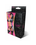 Set di Lingerie Exposed Nero (L/XL)