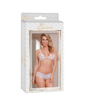 Set di Lingerie Exposed Bianco (S/M)