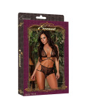 Set di Lingerie Exposed Nero (L/XL)