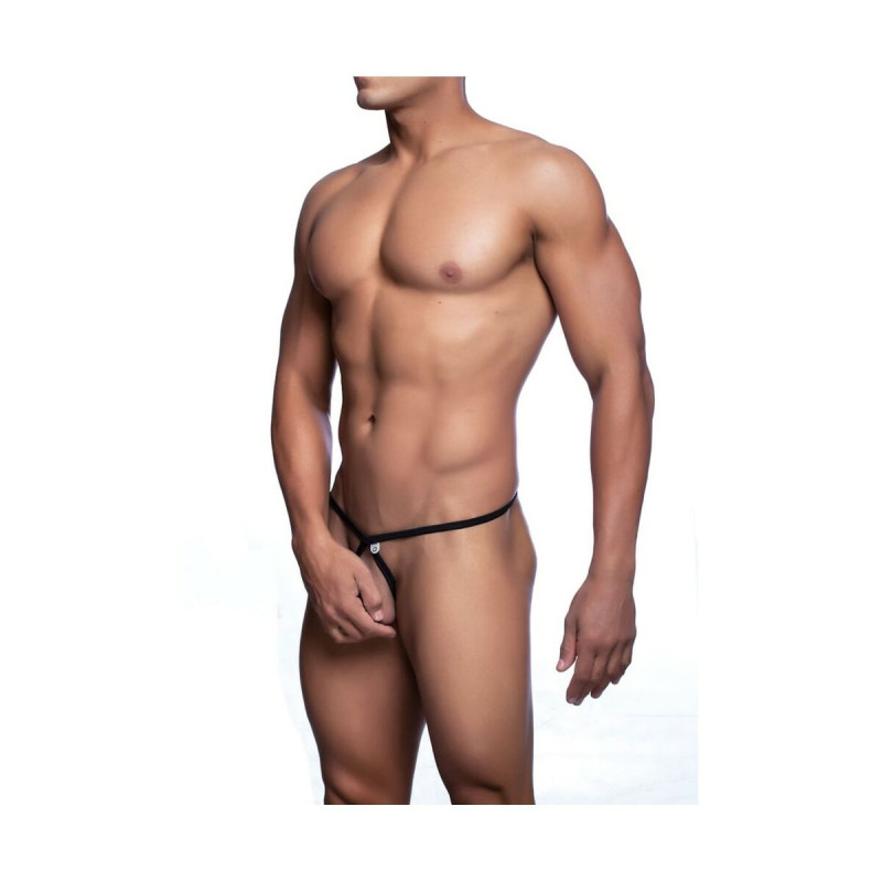 Tanga Mob Eroticwear Nero S/M