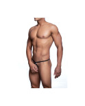 Tanga Mob Eroticwear Nero S/M