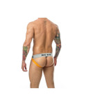 Tanga Mob Eroticwear Nero Arancio XL