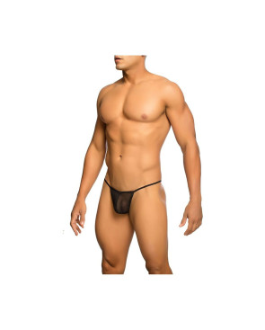 Tanga Mob Eroticwear Nero S/M