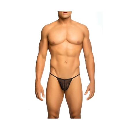 Tanga Mob Eroticwear Nero S/M