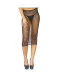 LEG AVENUE - MULTIDRESS A RETE CRISTALLIZZATA NERO OS