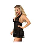 SUBBLIME - BABYDOLL MOTIVI FLOREALI NEL SENO S / M