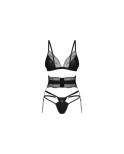 Set di Lingerie Obsessive XL/XXL 3 Pezzi