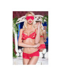 Set di Lingerie Chilirose Rosso XL 3 Pezzi