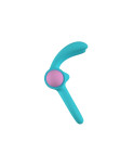 Anelli Fallici Party Color Toys Azzurro Silicone