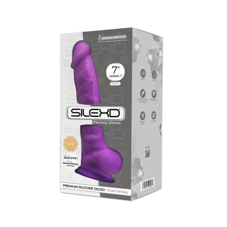 Dildo Realistico Silexd Viola