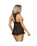 SUBBLIME - BABYDOLL NERA APERTA SUBBLIME S / M