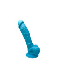 Dildo Realistico Silexd Azzurro