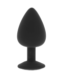 OHMAMA - PLUG ANALE IN SILICONE DIAMOND TAGLIA S 7 CM