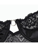 SUBBLIME - CORSET CORSETTO E CINTURA NERO L / XL