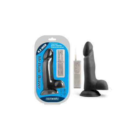 Dildo Realistico VSCNOVELTY Nero 21 cm