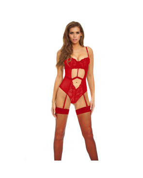 Body Bombshell Boudoir Rosso S