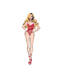 Body Bombshell Boudoir Rosso L