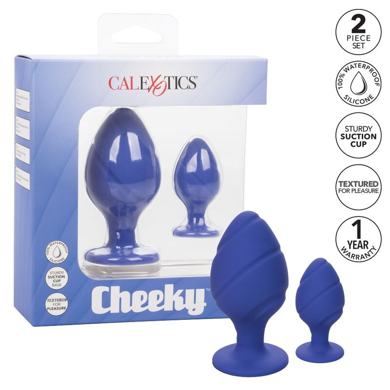 CALIFORNIA EXOTICS - BUTTPLUG CHEEKY VIOLA