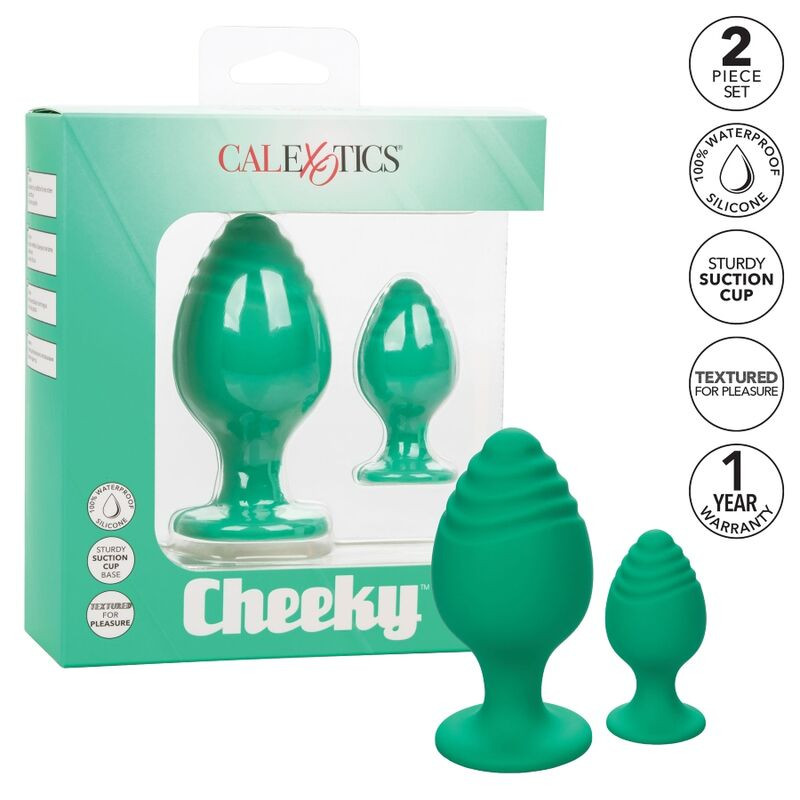 CALIFORNIA EXOTICS - BUTTPLUG CHEEKY VERDE