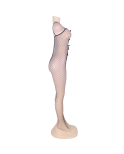 QUEEN LINGERIE - BODYSTOCKING CON LACCI NELLA SCOLLATURA S/L