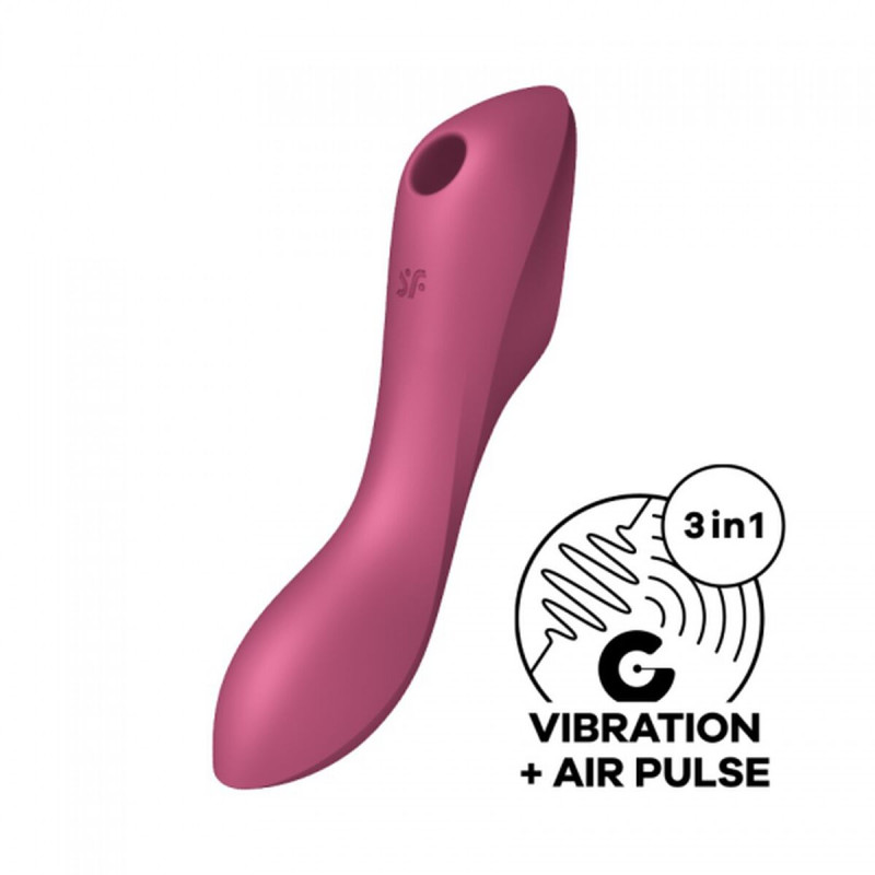 Vibratore Doppia Stimolazione Satisfyer CURVY TRINITY 3