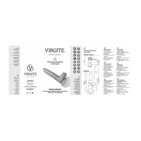 Vibratore Realistico Virgite Viola