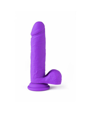 Vibratore Realistico Virgite Viola 16 cm