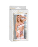 Set di Lingerie Exposed Azzurro Crema (S/M)