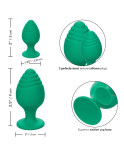 CALIFORNIA EXOTICS - BUTTPLUG CHEEKY VERDE