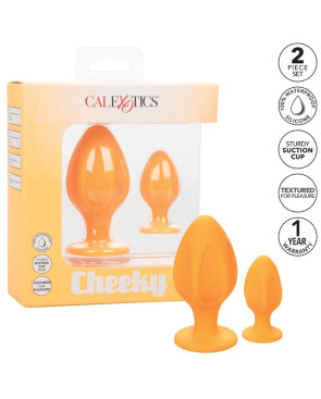 CALIFORNIA EXOTICS - BUTTPLUG CHEEKY ARANCIONE