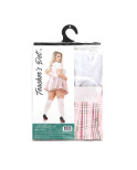 Costume Erotico Teacher’s Pet School Girl Rosa Queen size