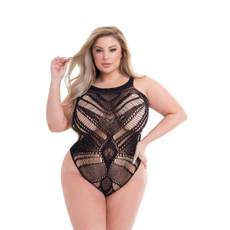 Body Baci Lingerie Nero Queen size