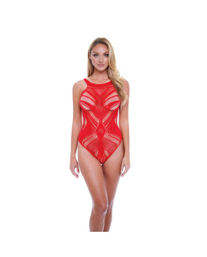 Body Baci Lingerie Rosso Taglia unica