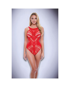 Body Baci Lingerie Rosso Taglia unica