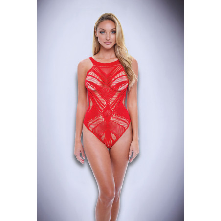 Body Baci Lingerie Rosso Taglia unica