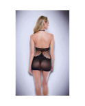 Vestito Baci Lingerie Nero (Taglia unica)