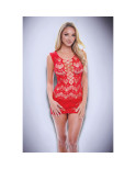 Vestito Baci Lingerie Rosso (Taglia unica)