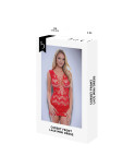 Vestito Baci Lingerie Rosso (Taglia unica)