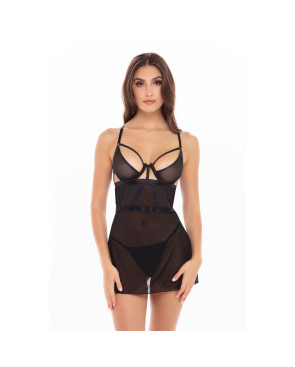 Set di Lingerie René Rofé Nero (M/L)