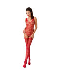 PASSION - DONNA BS051 BODYSTOCKING BIANCO