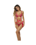 Set di Lingerie René Rofé Rosso (M/L)