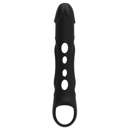 Cover per pene Dream Toys Ramrod Nero Ø 4,2 cm