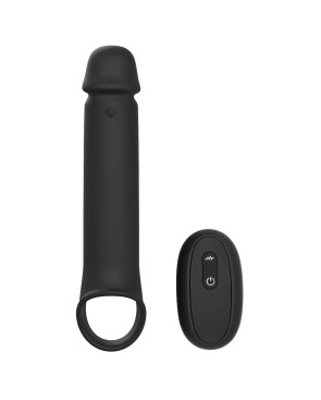 Cover per pene Dream Toys Ramrod Nero Ø 4,4 cm