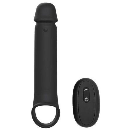 Cover per pene Dream Toys Ramrod Nero Ø 4,4 cm